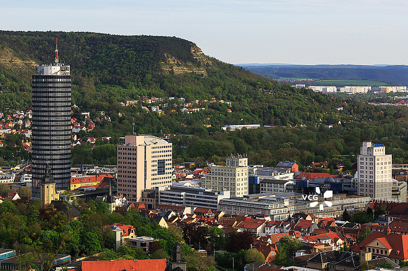 德国图林根州耶拿市图片素材