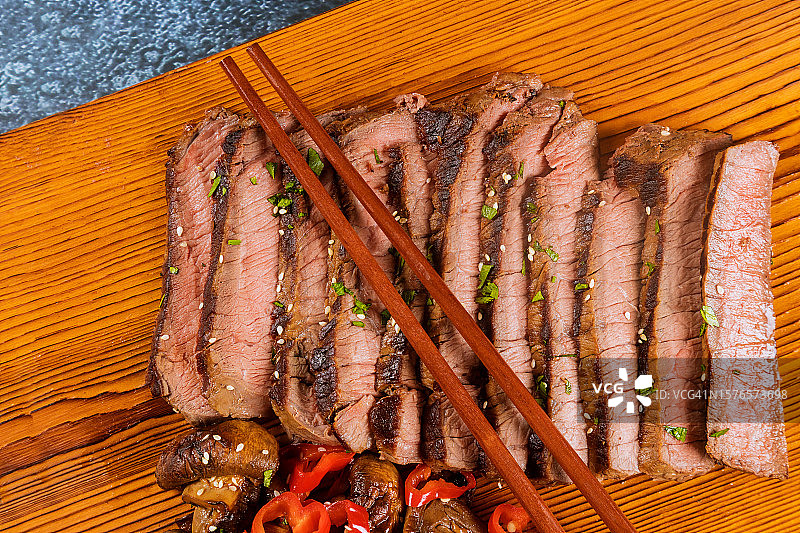 香料肉类食材俯视图图片素材