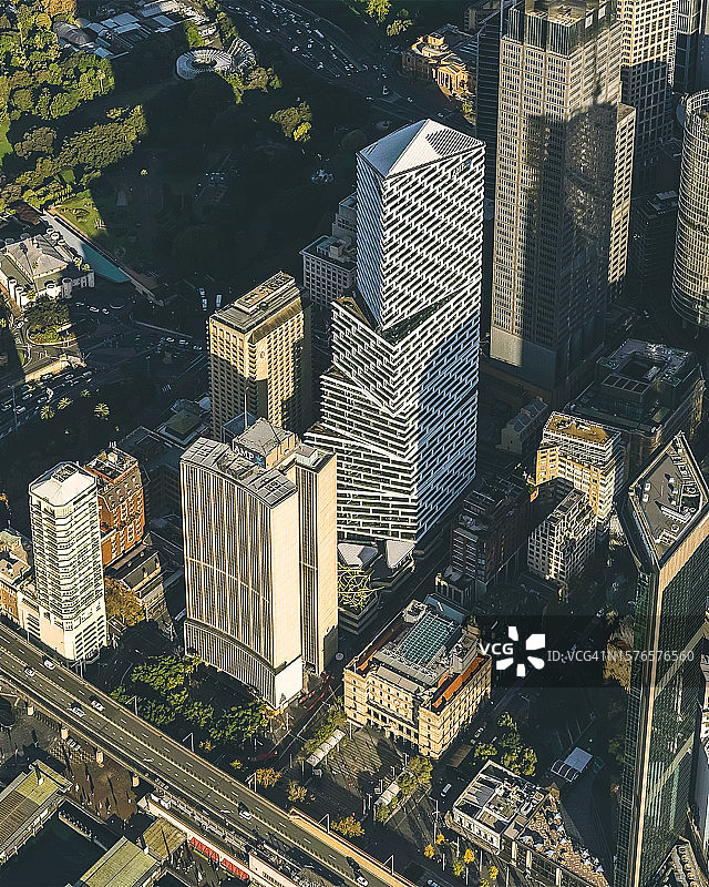 城市现代建筑俯视图图片素材