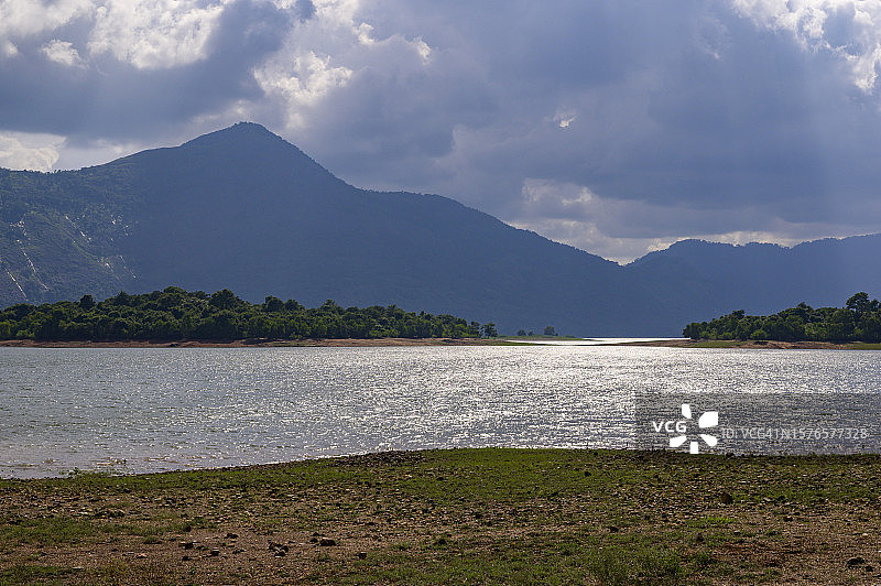 印度湖光山色风光图片素材