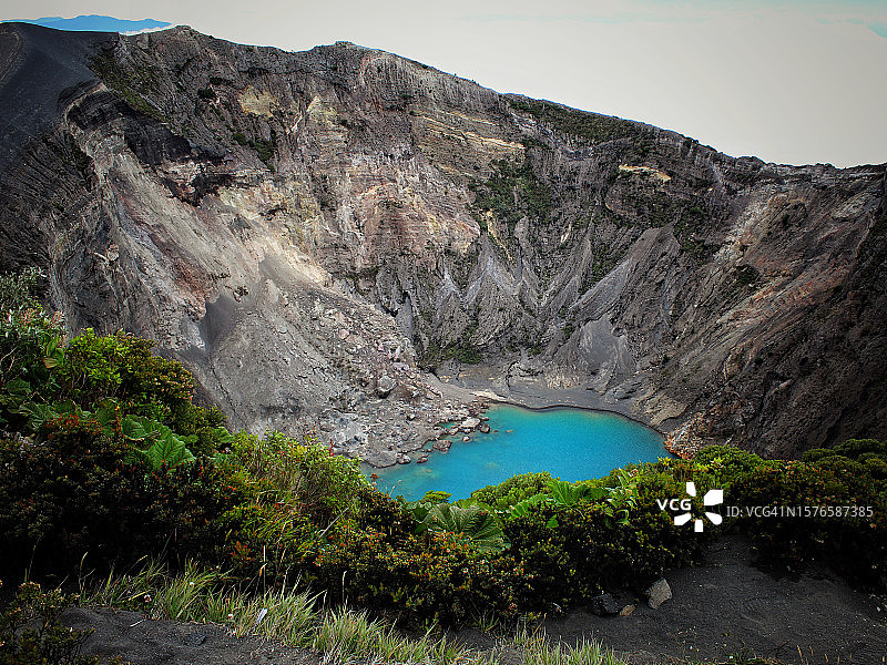 卡塔戈省湖光山色风光图片素材