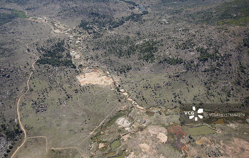 亚马逊森林砍伐区域，巴西图片素材