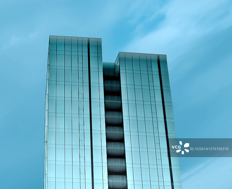 抽象摩天大楼图片素材