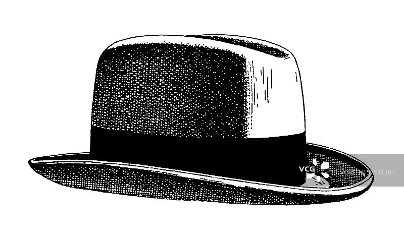 软呢帽图片素材