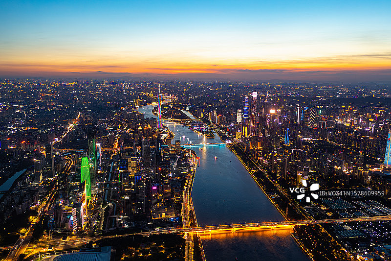 广州浪漫夜景图片素材