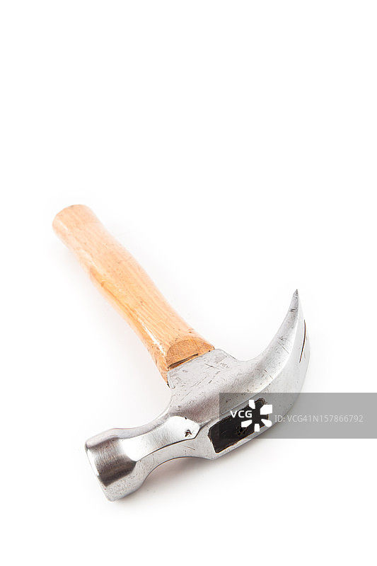 白色背景上的锤子图片素材