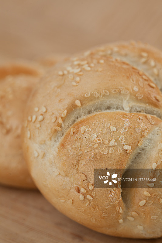 皇帝卷面包特写图片素材