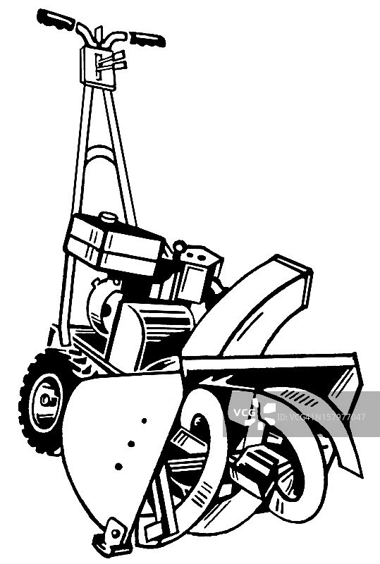 抛雪机图片素材