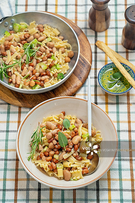 豆类意面图片素材