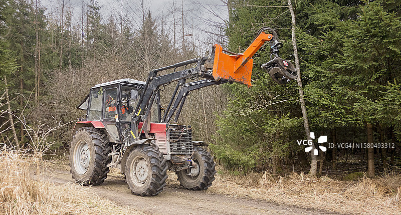 拖拉机——农业车辆图片素材