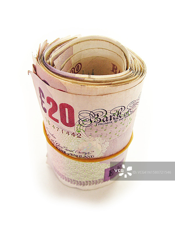 一卷钞票图片素材