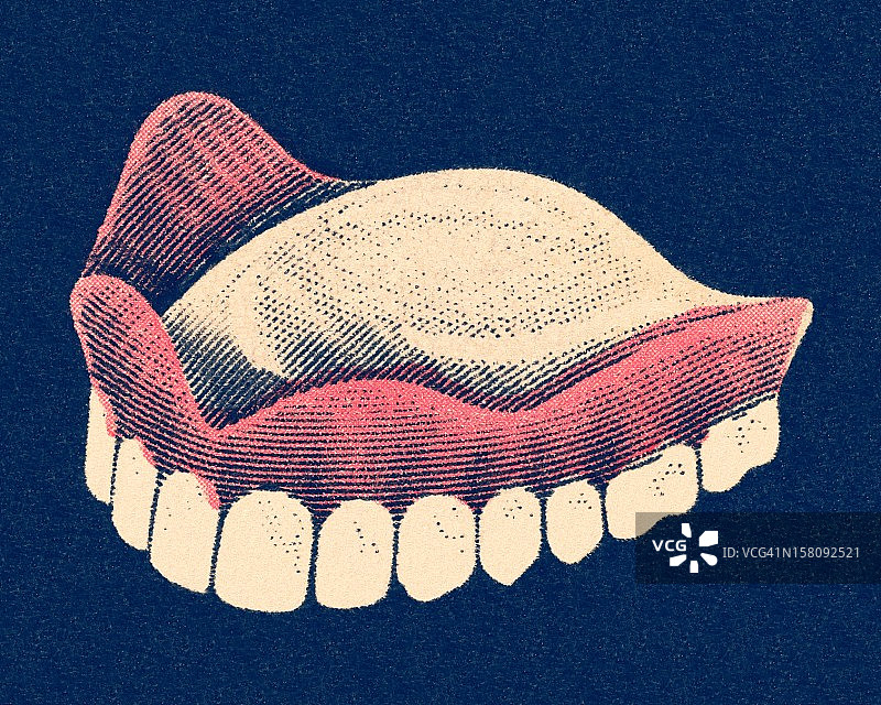 上义齿图片素材