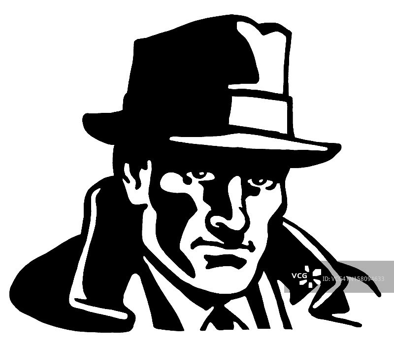 戴帽子的男人图片素材