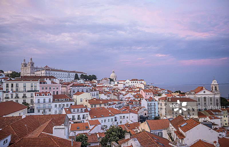 葡萄牙里斯本全景图片素材