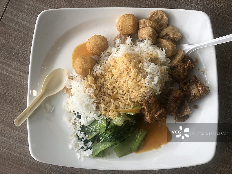 中式美味快餐图片素材