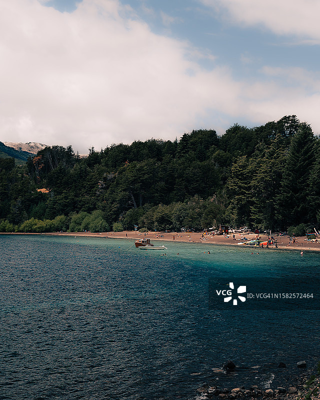 巴塔哥尼亚巴里洛切的自然美景图片素材