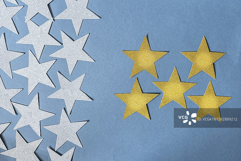 卓越概念：金星评级满意度图片素材