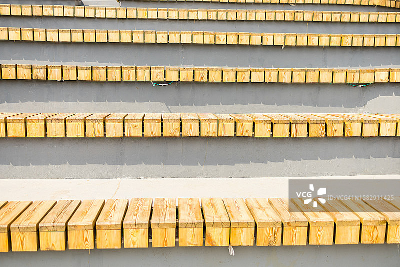 带户外座位的圆形剧场图片素材