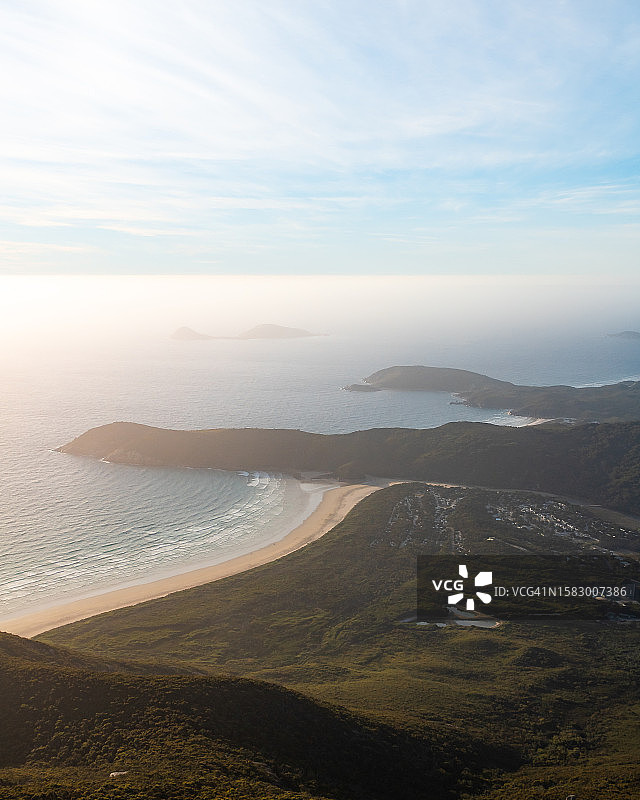 威尔逊岬国家公园全景图片素材