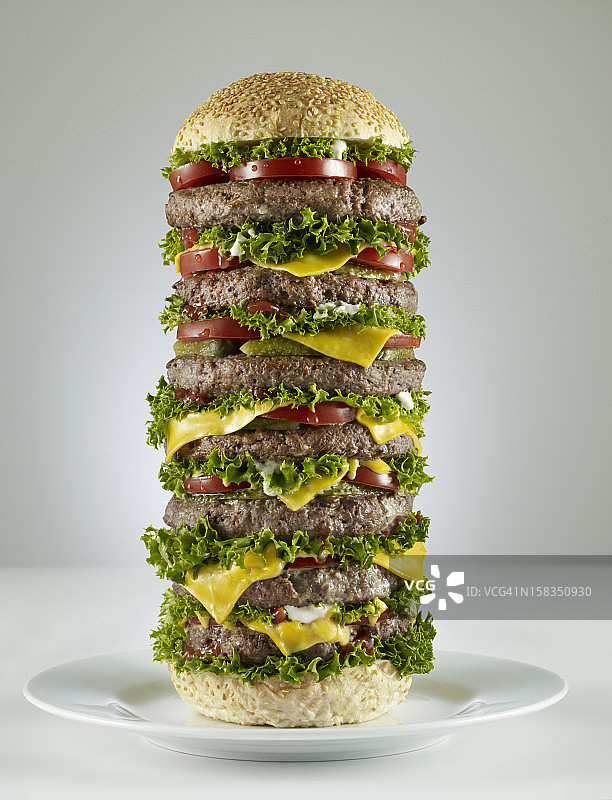 巨型汉堡包图片素材
