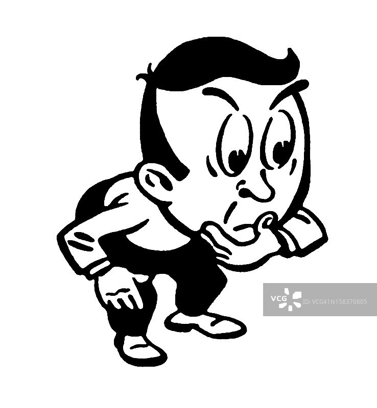 男人吹口哨图片素材