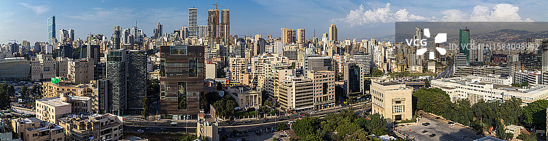 深圳天际线全景图片素材