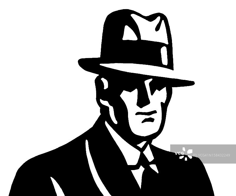 戴帽子的男人图片素材