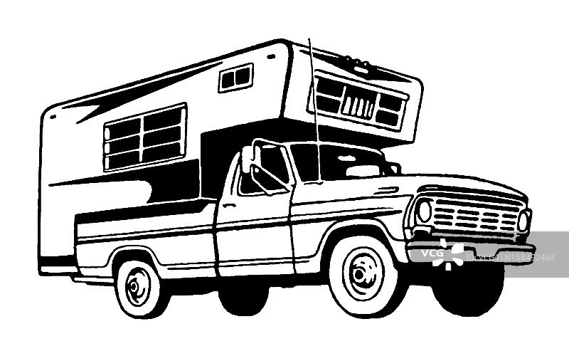 房车卡车图片素材