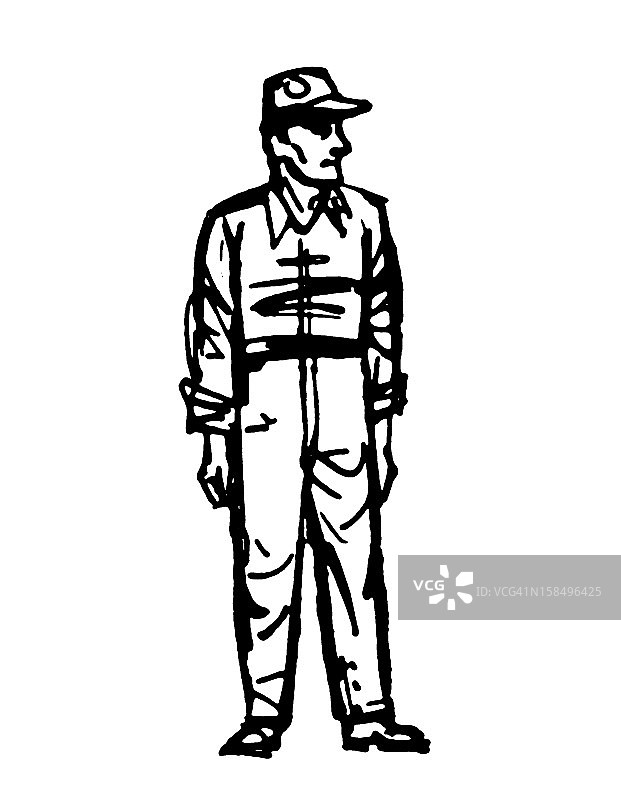 戴帽子的男人图片素材