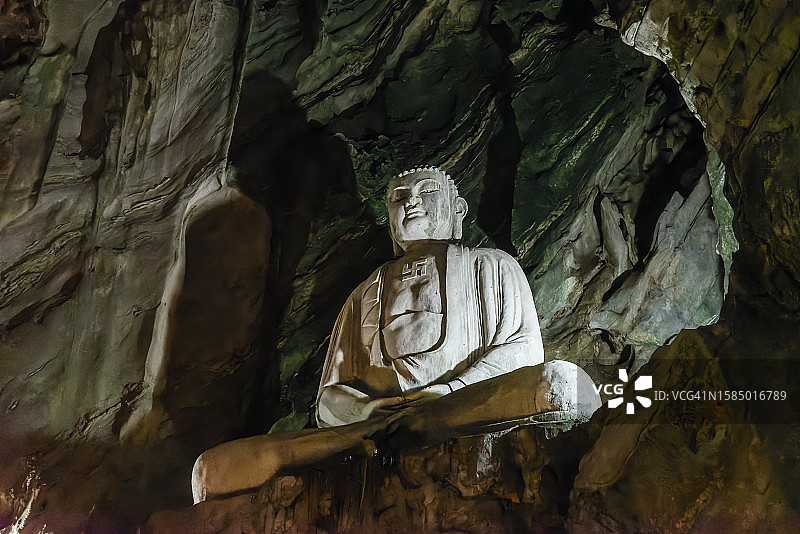 越南岘港大理石山佛教圣地图片素材
