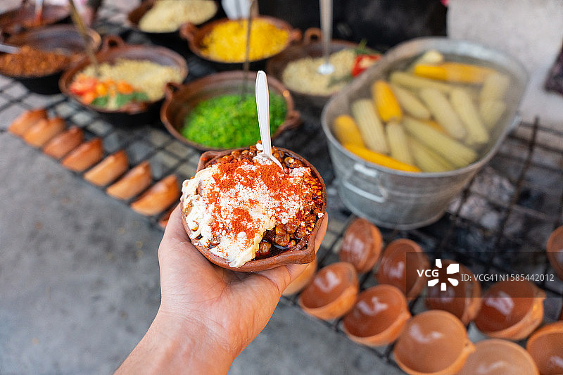 街头墨西哥美食视角图片素材