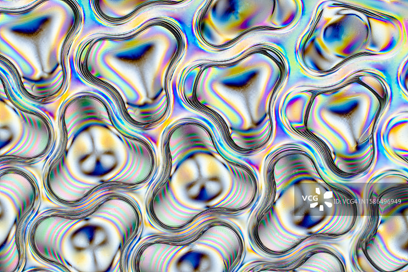 塑料可回收肉类托盘的特写照片图片素材