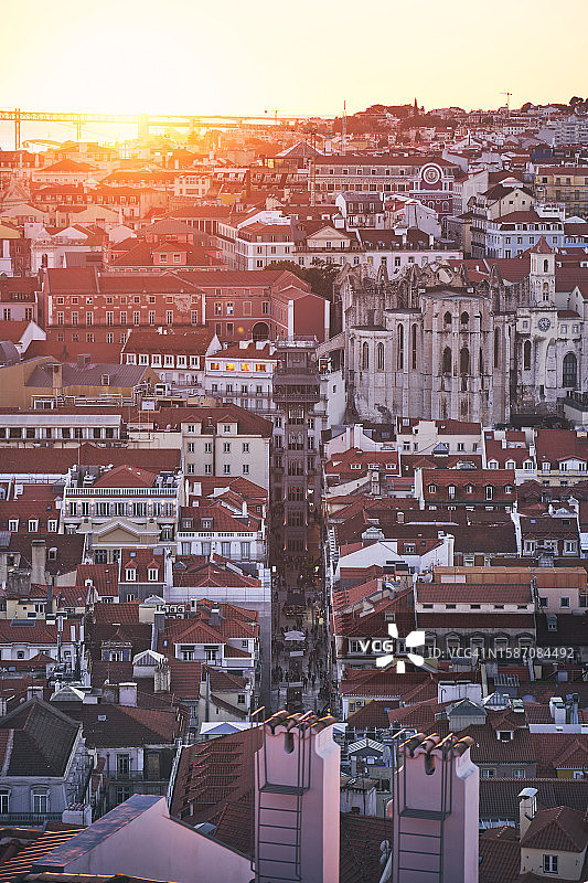 圣胡斯塔升降机图片素材