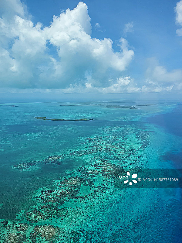 伯利兹海天景色图片素材