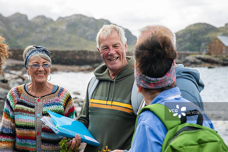 海滩简报图片素材