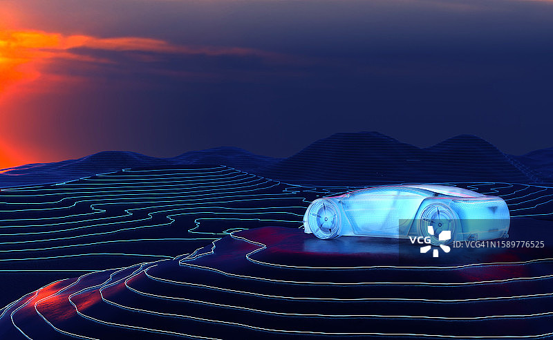未来汽车图片素材