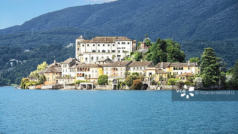 圣朱利奥岛。图片素材