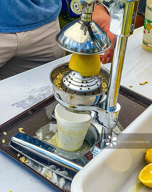 柠檬榨汁机图片素材