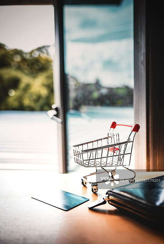 网上购物概念图片素材