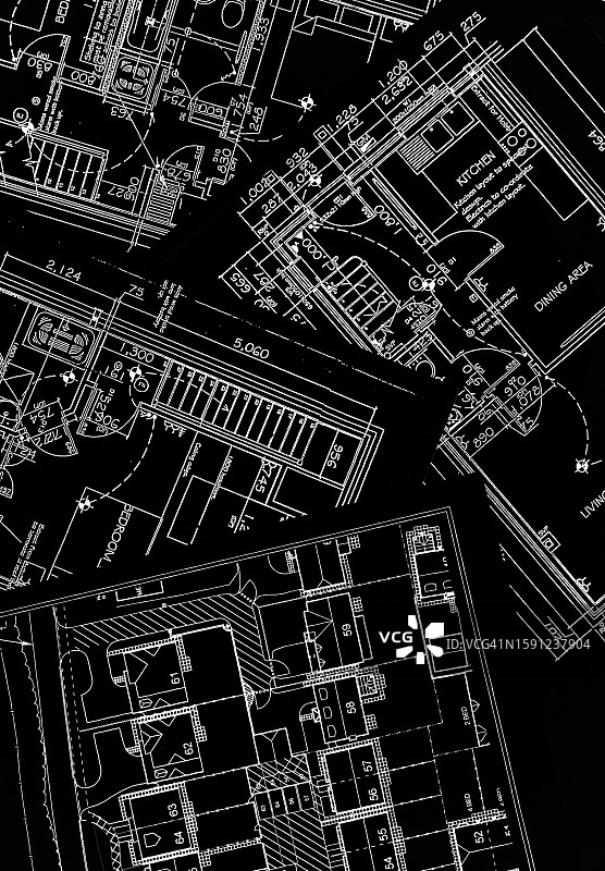 建筑师设计图图片素材