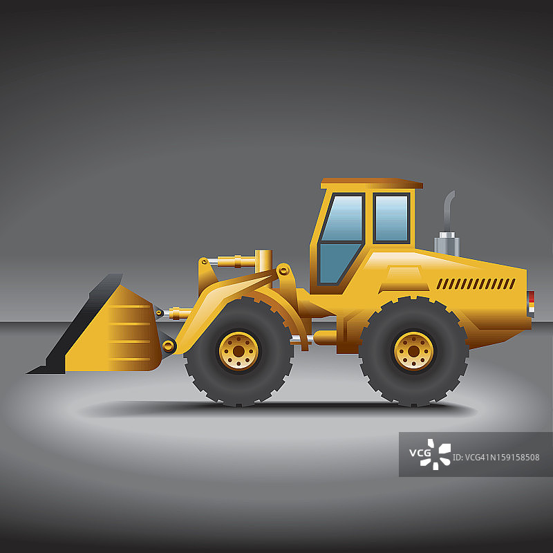 推土机图片素材