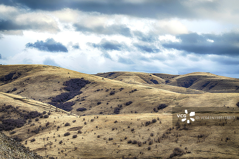 彭德尔顿镇附近的山景图片素材