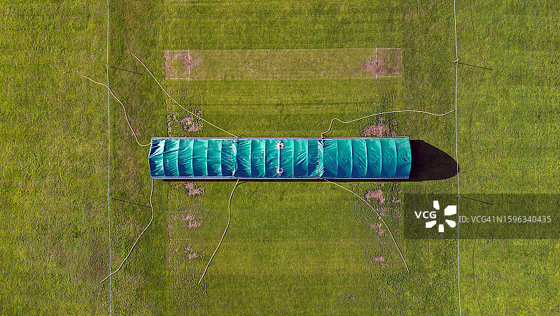 板球球门雨罩图片素材