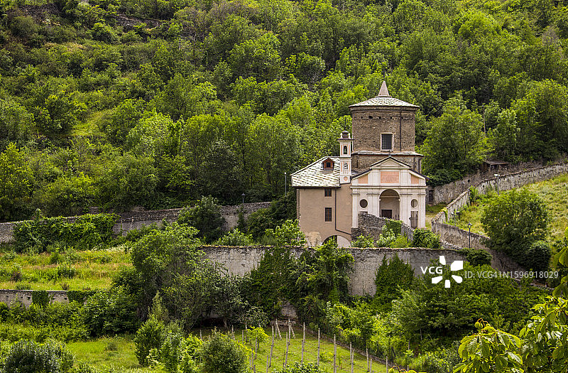 意大利苏萨的圣玛丽亚感恩教堂图片素材