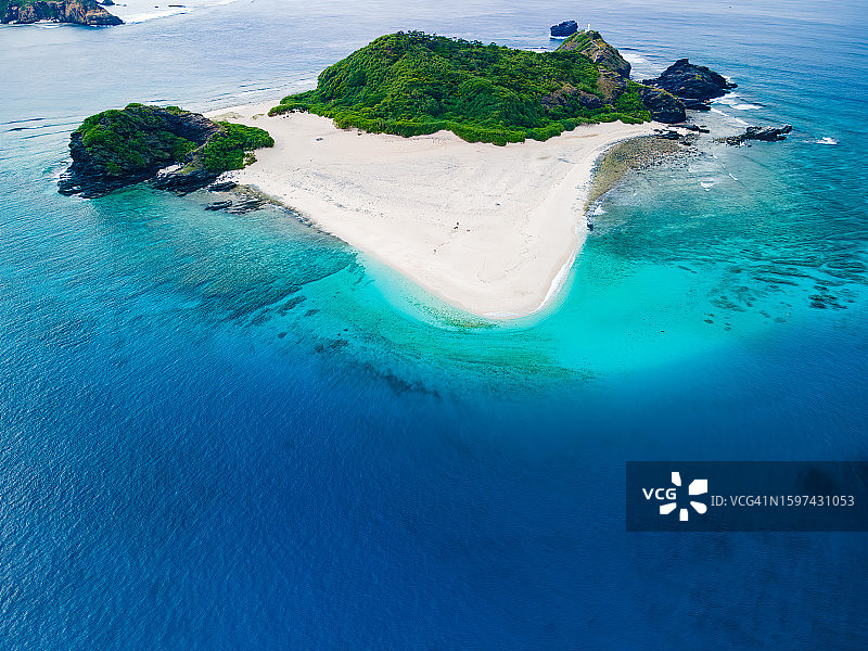 加喜岛、扎马米岛、庆良间群岛海滩航拍美景图片素材