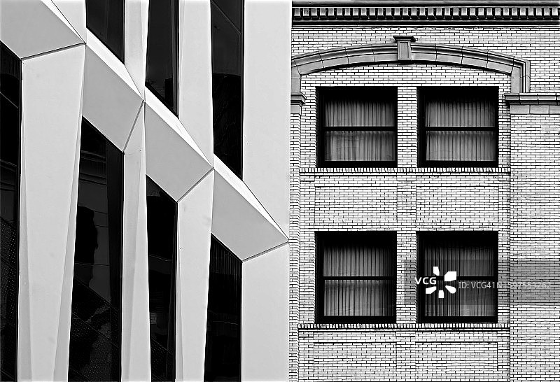 建筑汇流图片素材