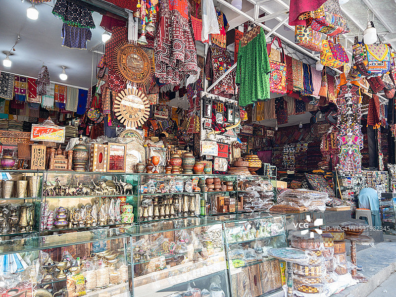 纳兰的纪念品摊位图片素材