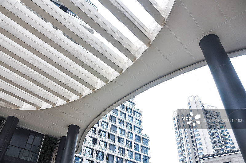 现代城市公寓图片素材