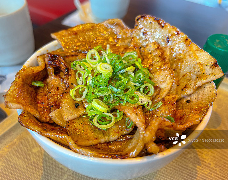 岩手猪肉盖饭图片素材