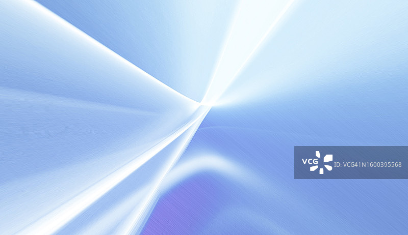 具有蓝白色反射和光迹的金属纹理抽象背景图片素材